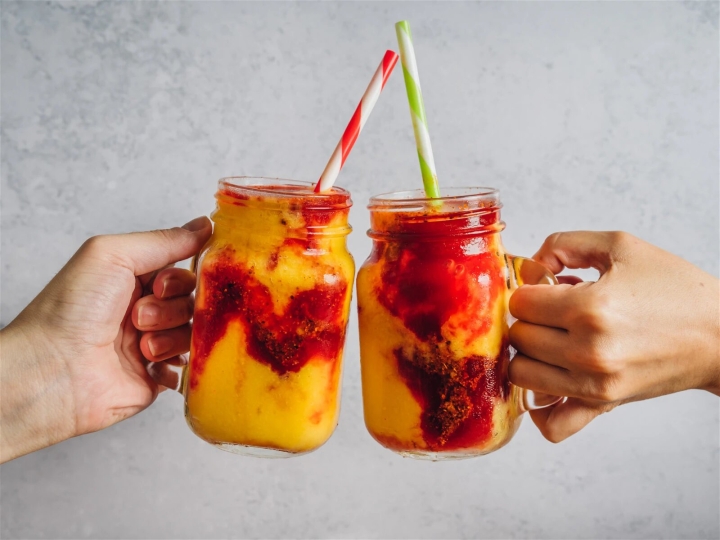 Chamoyada de mango: refrescante, dulce y picosita para el calor
