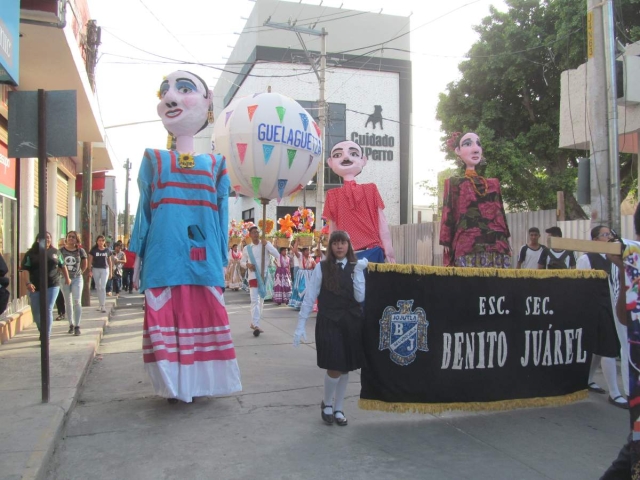 En 2019, la delegación oaxaqueña visitó por primera vez el municipio, con motivo del aniversario de la Escuela Secundaria “Benito Juárez”.