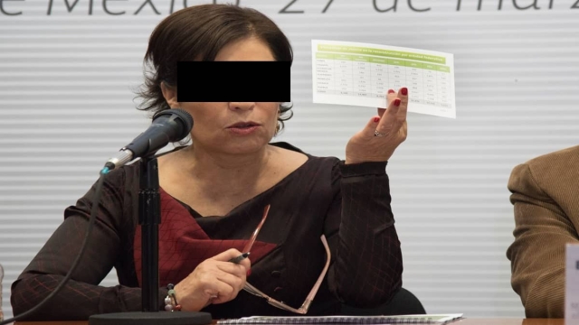 Rosario Robles denunciará violación de sus derechos humanos.