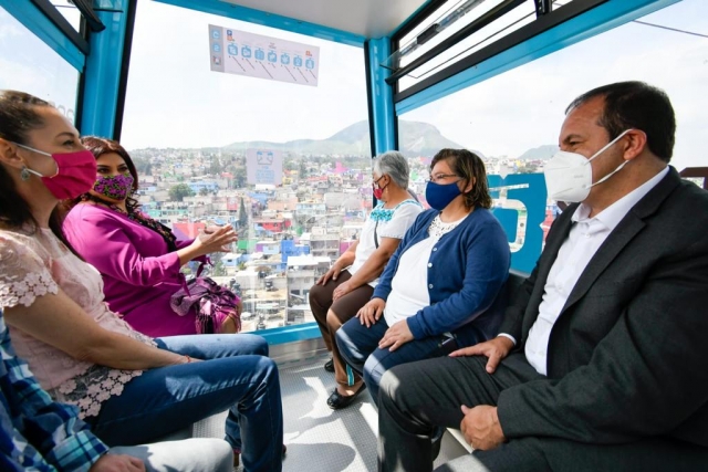 Asiste Cuauhtémoc Blanco como invitado de honor a inauguración de línea 2 del Cablebús