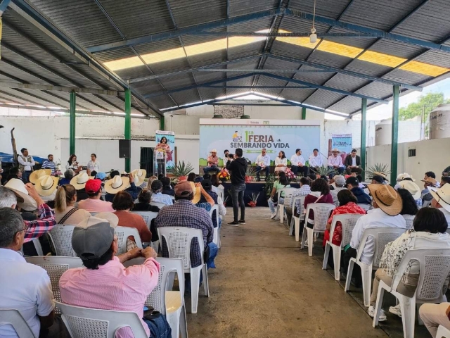 La primera feria de “Sembrando Vida” se realizó ayer en Jojutla, donde se dieron a conocer los resultados del programa.