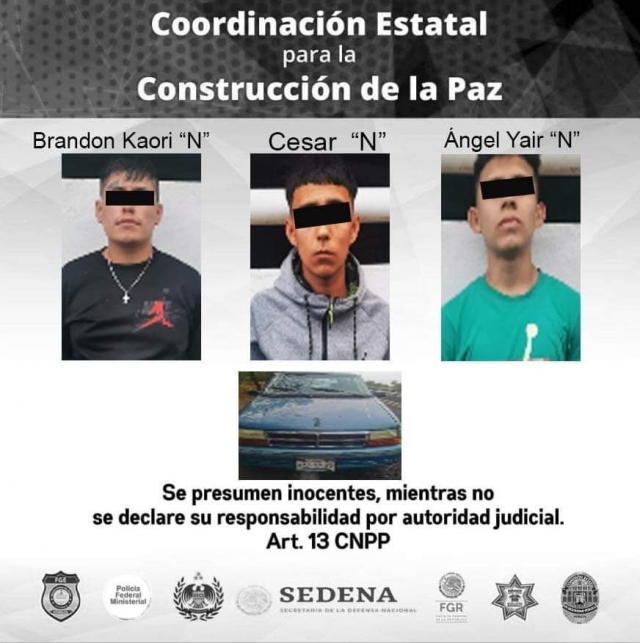 Detienen a cinco personas por presunto robo a tienda departamental en Cuautla