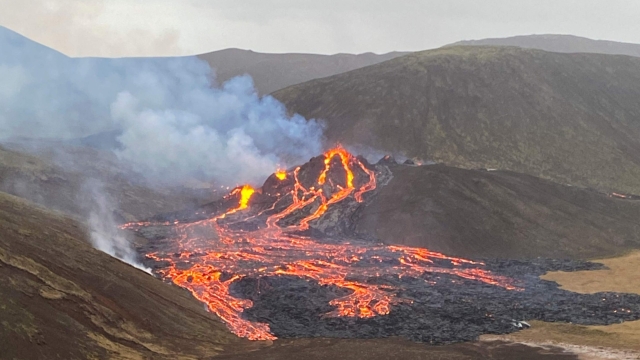 Alerta en Islandia por erupción del volcán Fagradalsfjall
