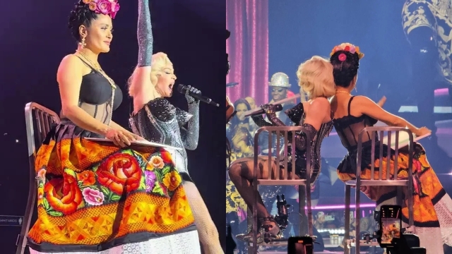 Madonna cierra &#039;The Celebration Tour&#039; en México con Salma Hayek como invitada