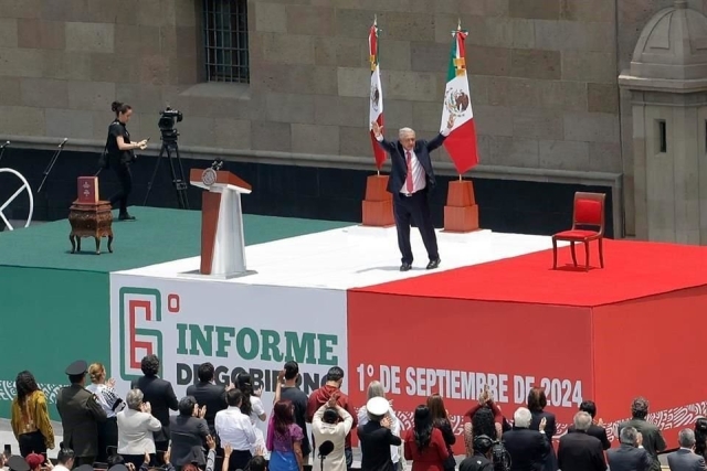 Último informe de Gobierno: AMLO asegura que en México ‘no existe un narcoestado’