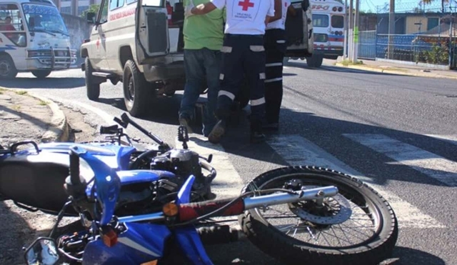 Un motociclista fue atropellado en Chapultepec