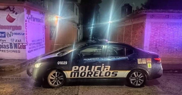 La Policía recibió el reporte sobre varios disparos en la calle Lauro Ortega, en la madrugada de ayer. 