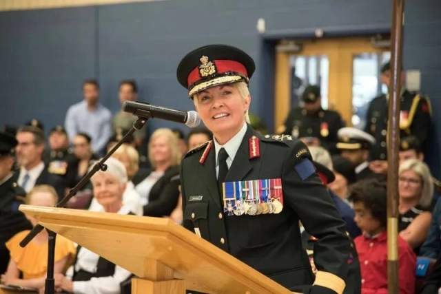 Canadá designa por primera vez a una mujer al frente de su Ejército
