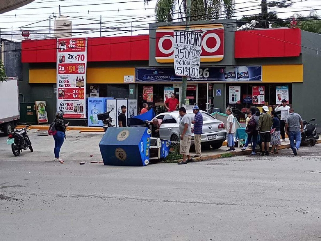 El hecho provocó que dos personas resultaran con crisis nerviosa.