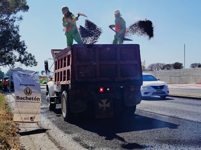 Programa &#039;Bachetón&#039; rebasa la mitad de sus objetivos; registra 59.4% de avance en red carretera federal libre de peaje: SICT