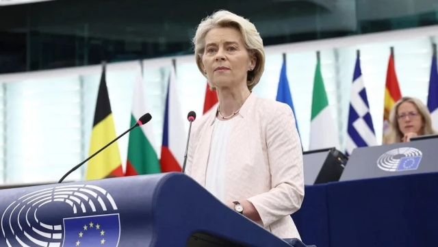 Ursula von der Leyen, reelegida como presidenta de la Comisión Europea