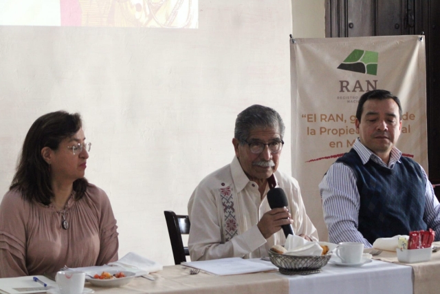 En Morelos se atendió en un 95% rezago en el Registro Agrario Nacional: Plutarco García