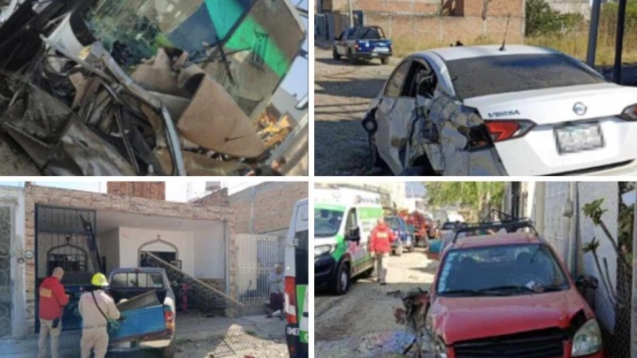 Momento viral: Camión sin frenos impacta varios autos en Jalisco