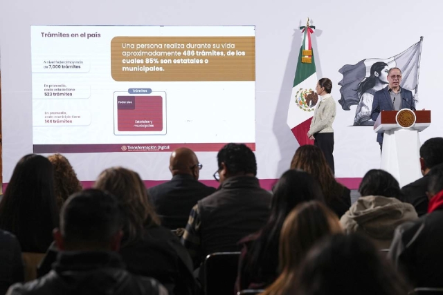 La presidenta de México, Claudia Sheinbaum, hizo la presentación de esta propuesta de ley que busca la simplificación de trámites a nivel nacional.