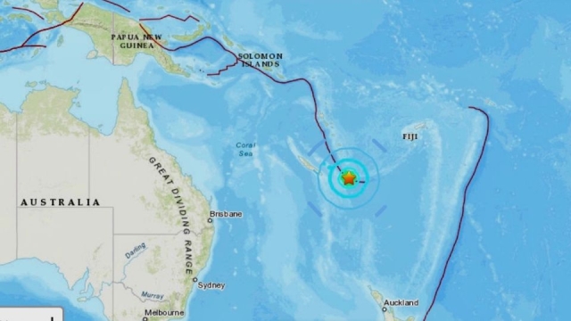 Terremoto de 6.8 sacude Nueva Caledonia; levantan alerta de tsunami