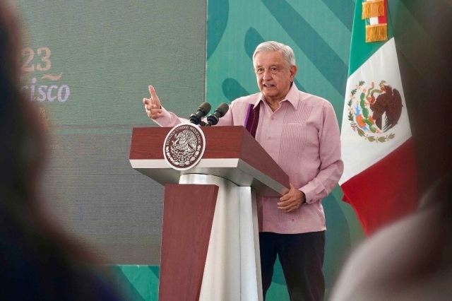 El presidente López Obrador ofreció este jueves su conferencia matutina desde Oaxaca.