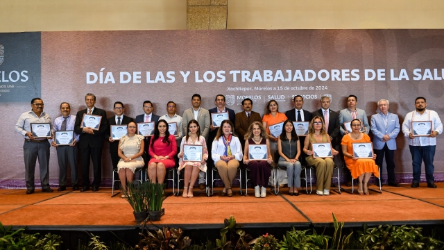 Refrenda Margarita González compromiso de sumar esfuerzos con las y los trabajadores de la salud