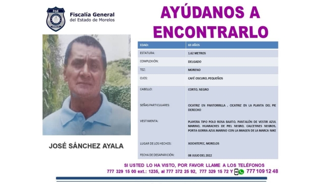 Un hombre desapareció en Xoxocotla