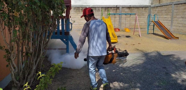  El Ayuntamiento de Jojutla informó que este jueves realizó una jornada de nebulización en varia localidades para combatir al mosco transmisor del dengue.