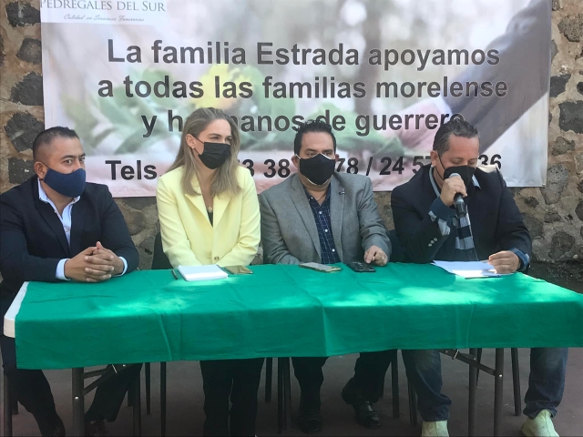 Fundación Faustino Estrada apoyará a familias de migrantes morelenses