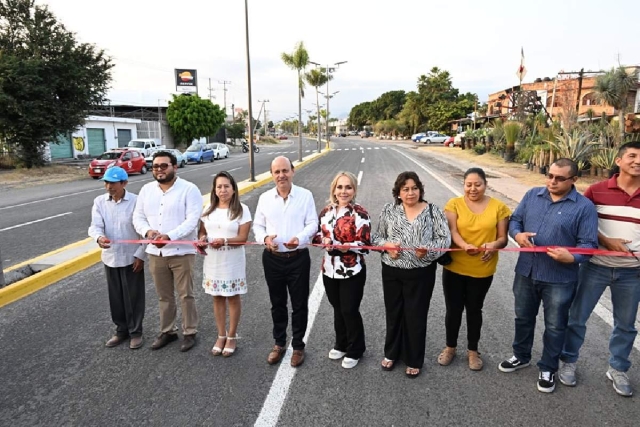  El alcalde destacó que la obra fue realizada con recursos municipales.