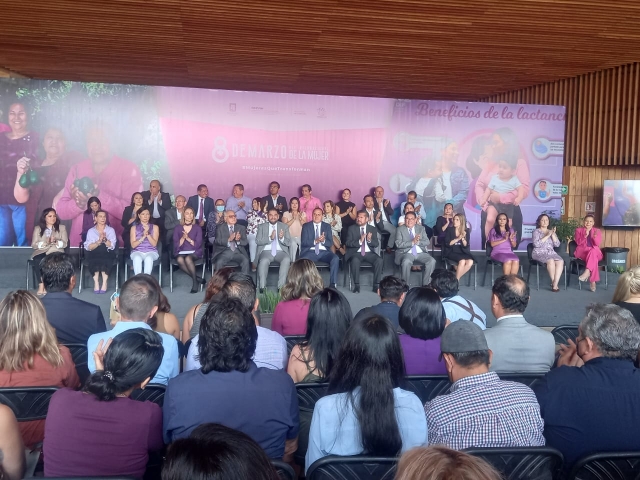 Preside gobernador conmemoración del Día Internacional de la Mujer en Morelos