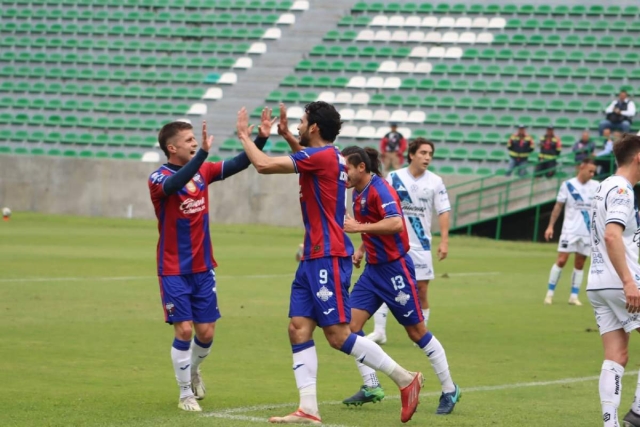  Vladimir Moragrega anotó el único tanto del partido donde Atlante se estrenó ante la afición morelense. 