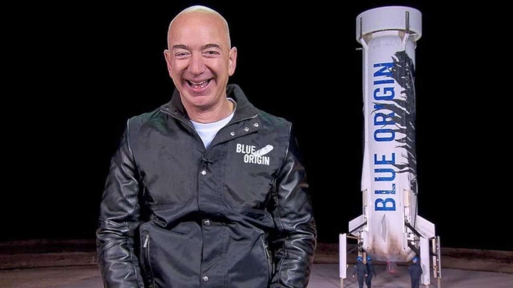 Jeff Bezos irá al espacio en el primer vuelo con tripulación de Blue Origin