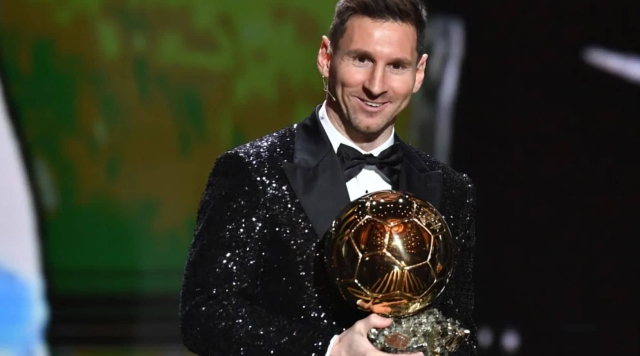 Lionel Messi gana su séptimo Balón de Oro.
