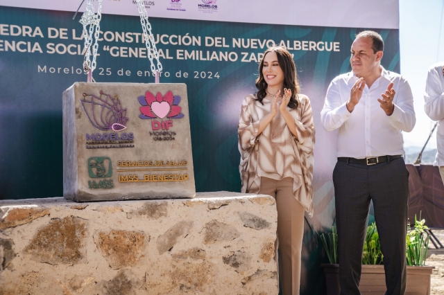 Gracias a gestiones de gobierno estatal y DIF Morelos se construye albergue familiar en Emiliano Zapata