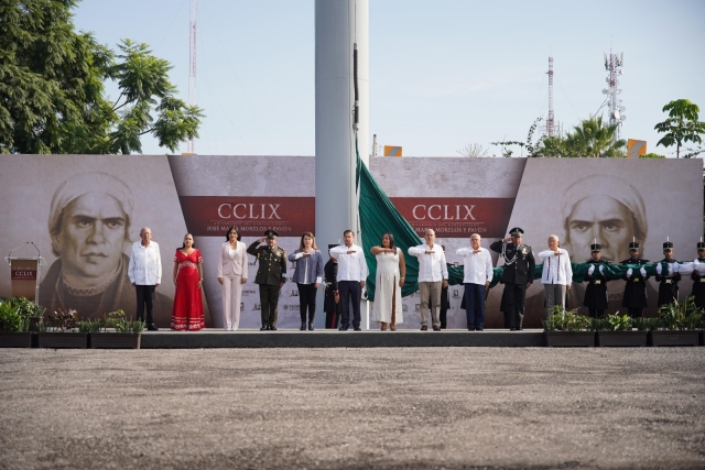 Encabeza Samuel Sotelo festejos por el 259 Aniversario del Natalicio de José María Morelos y Pavón