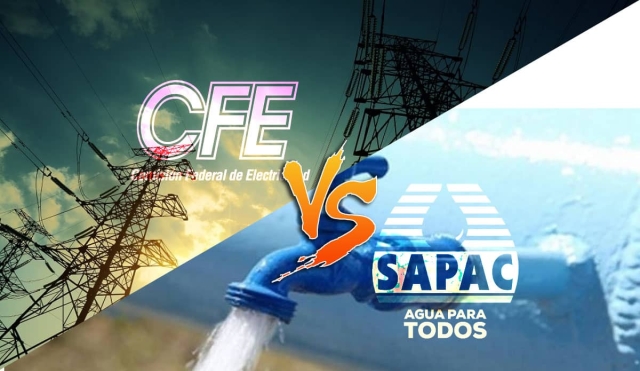 Sube presión legal de CFE contra SAPAC por impago