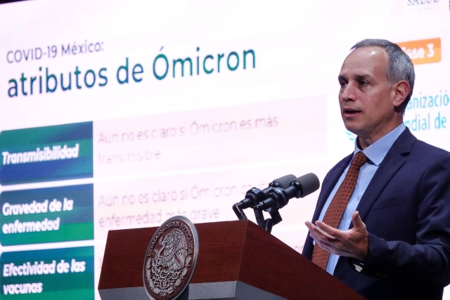 López-Gatell aseguro que Ómicron puede llegar a México.