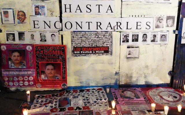 Familias de desaparecidos se manifiestan por más de 100 mil casos