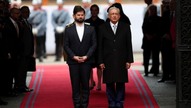 AMLO asiste a conmemoración de 50 años del golpe de Estado en Chile