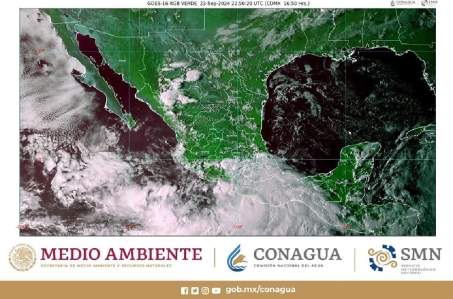 Pronóstico de lluvias en Morelos por huracán