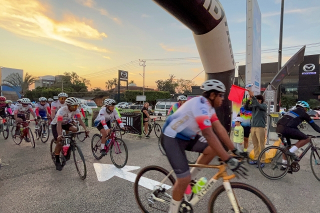 Ciclistas conquistan el &#039;Reto Popocatépetl&#039; y disfrutan las bondades de Morelos