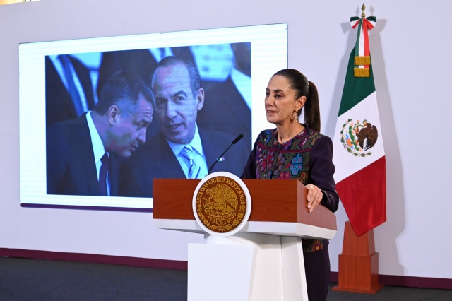 Sheinbaum sobre Calderón: &#039;Lo que debería es pedir perdón&#039;