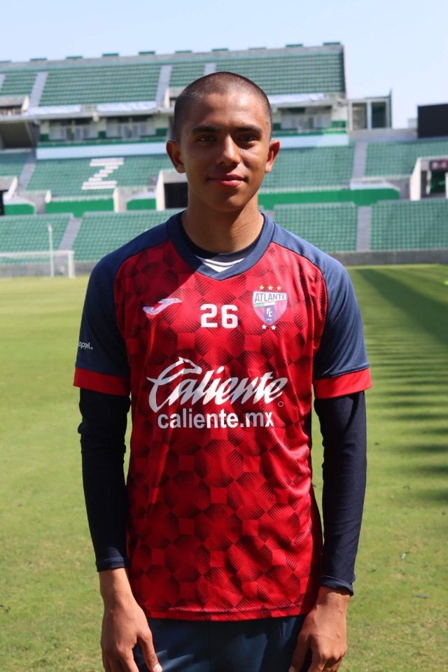 Mateo Espinosa Zagal fue seleccionado por el Atlante en las visorías hechas en la entidad. 