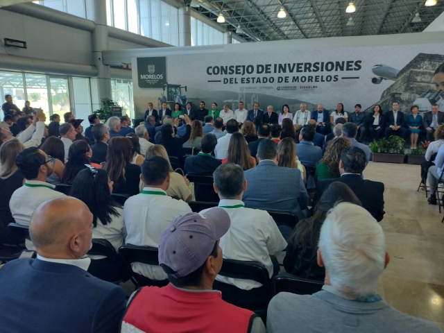 Empresariados de Morelos respaldan a la gobernadora en presentación de proyectos de inversión