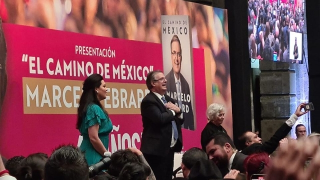 Marcelo Ebrard presenta su libro &#039;El camino de México&#039; rumbo a las elecciones de 2024