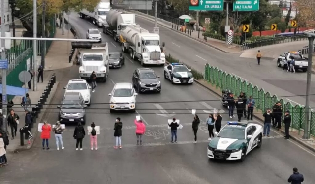 Carretera México-Cuernavaca estará cerrada debido a protesta de comuneros