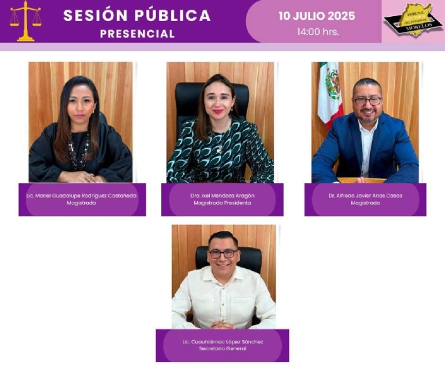 Ordenan incorporar al TUJPA en renovación del Poder Judicial