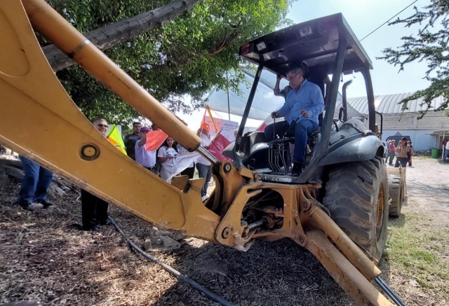 Gobierno de Jiutepec inicia obras hidroagrícolas en favor de cinco ejidos