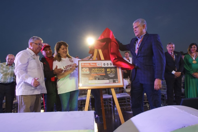 Lotería Nacional presentó en Oaxtepec Morelos su nuevo billete conmemorativo