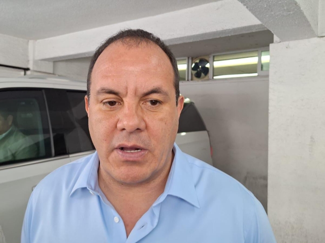 Rechaza Cuauhtémoc Blanco que se haya dado desbandada en Morena