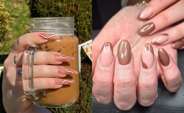 &#039;Iced coffee nails&#039;, la tendencia en manicura para otoño