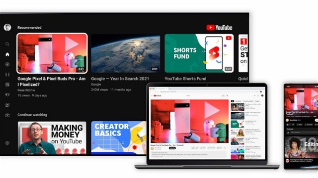 YouTube prueba un nuevo diseño de su interfaz para suscriptores premium