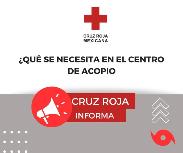 Envía Cruz Roja a Acapulco personal capacitado en rescates