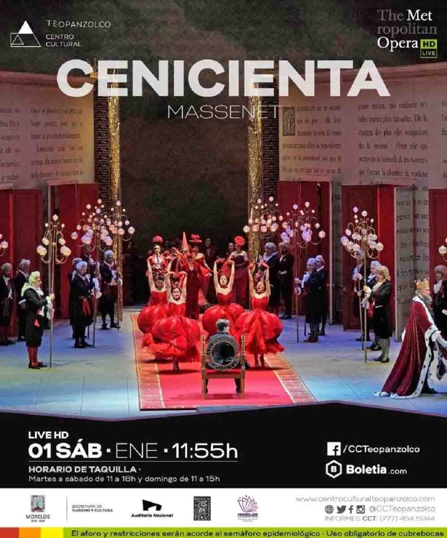 Inicia el año Centro Cultural Teopanzolco con espectacular función de ópera